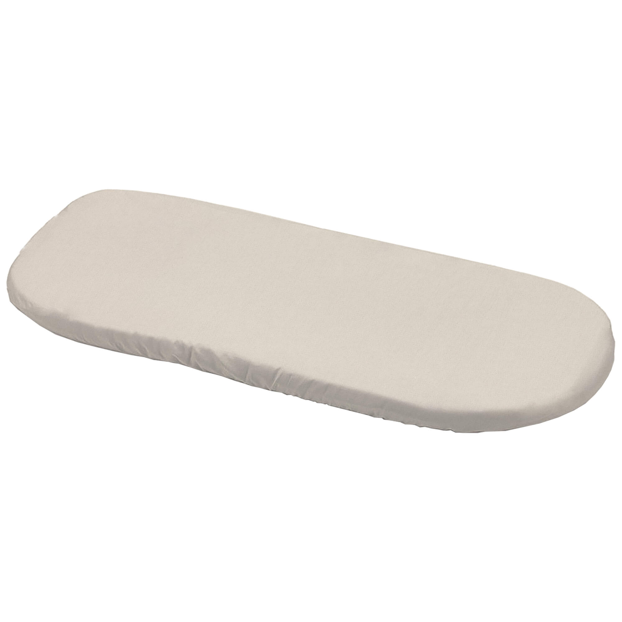 Bajera para colchón de capazo en tejido villela de algodón color tostado