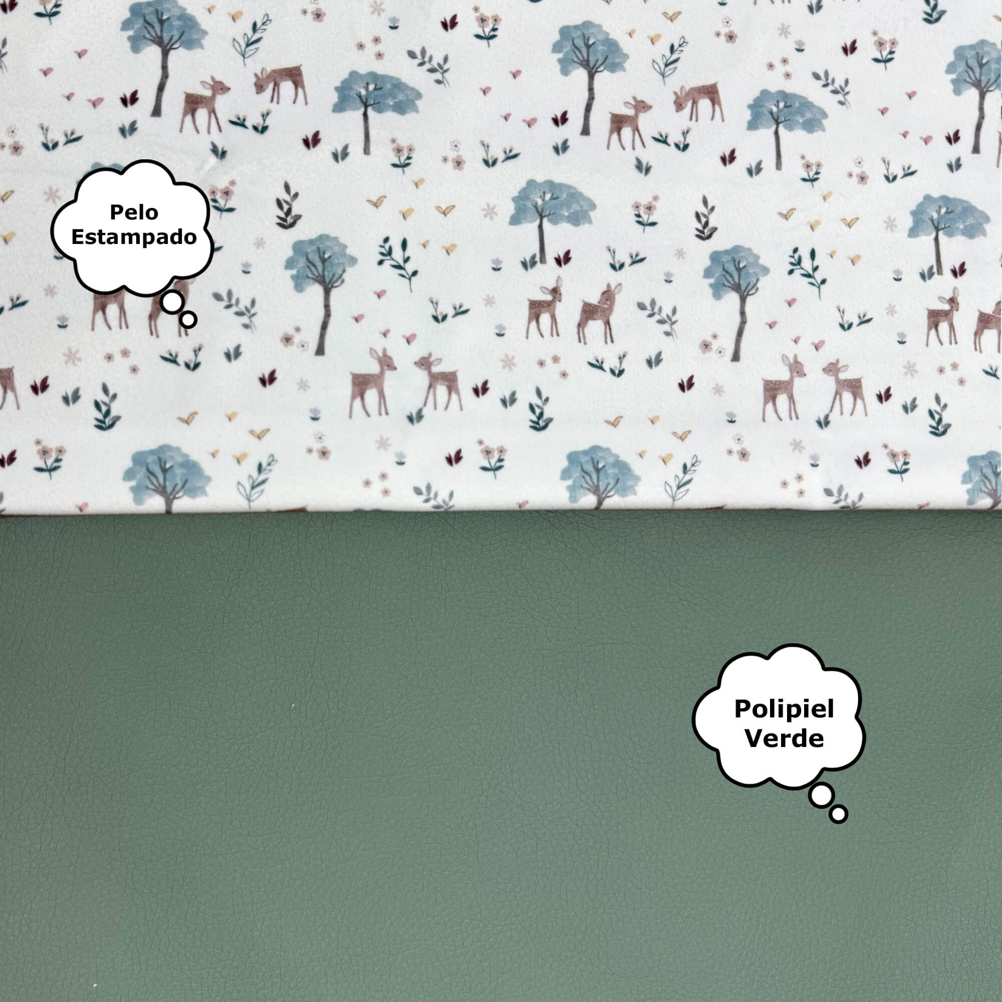 en el interior pelo colección Bambi