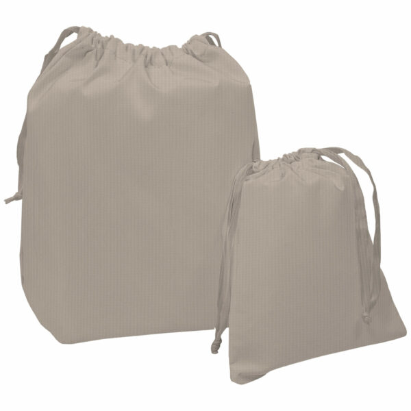 Bolsas de Muda en tejido bambula de algodón; Bambula tostado