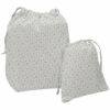 Bolsas de Muda en tejido estampado impermeable colección Luan Verde