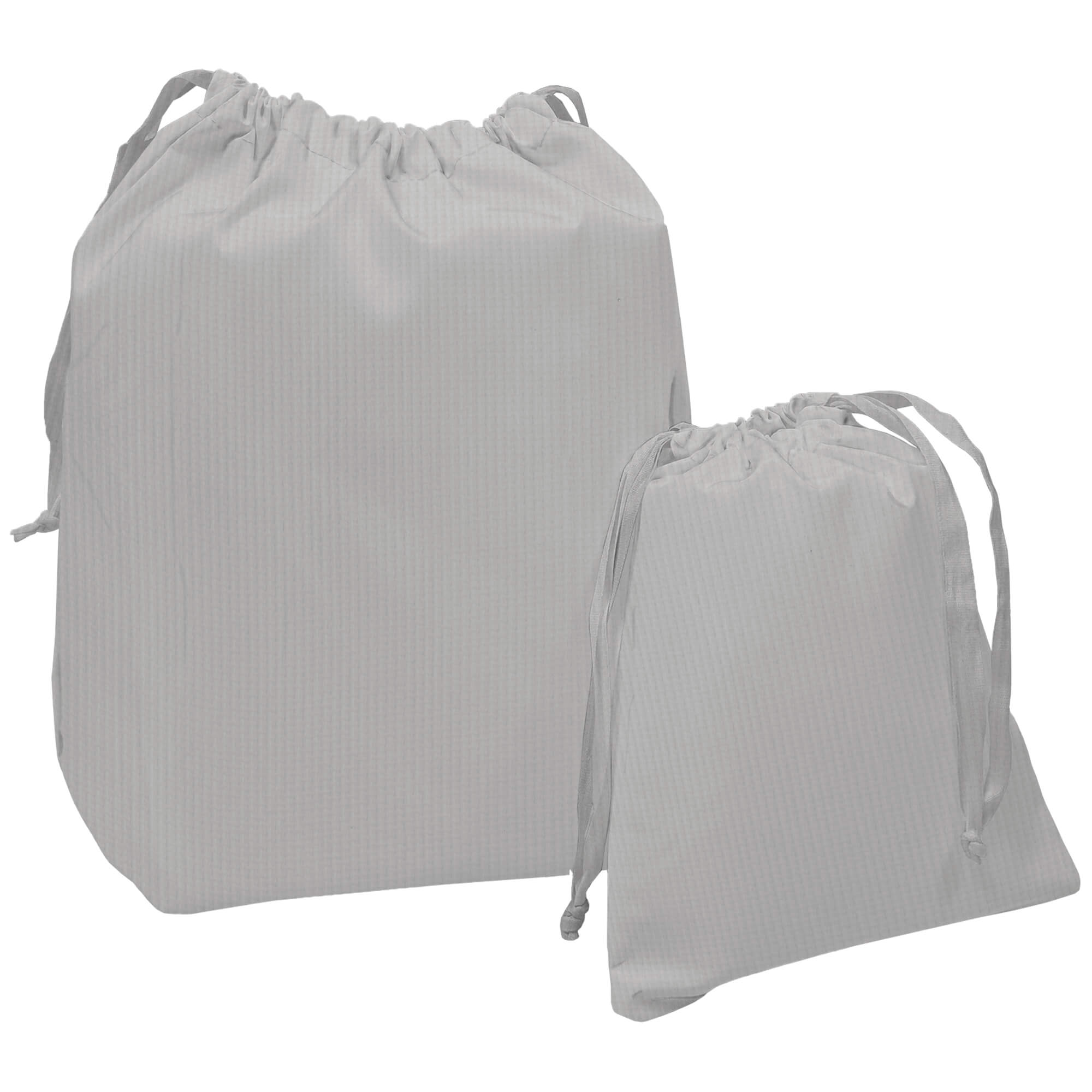 Bolsas Muda Puzzle gris Bolsas de Muda en tejido piqué de algodón; Puzzle gris