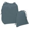 Bolsas de Muda en tejido piqué de algodón; Serker azul