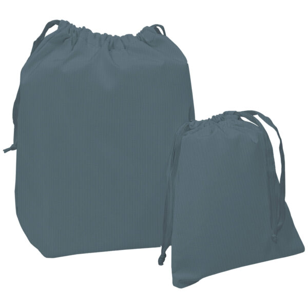 Bolsas de Muda en tejido piqué de algodón; Serker azul
