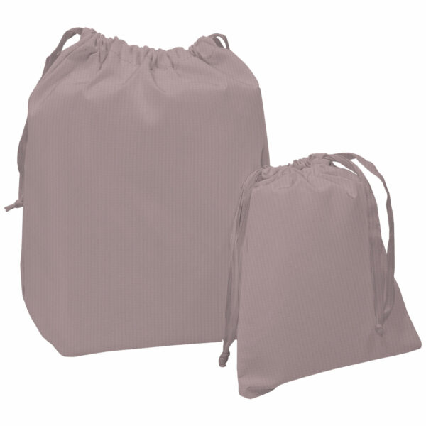 Bolsas de Muda en tejido piqué de algodón; Serker rosa