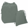 Bolsas de Muda en tejido piqué de algodón; Serker verde