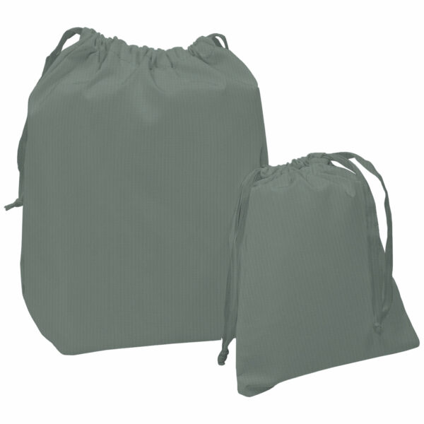 Bolsas de Muda en tejido piqué de algodón; Serker verde