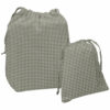 Bolsas de Muda en tejido estampado impermeable colección Vichy Doly