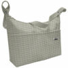 Bolso modelo Barco en tejido estampado diseño vichy Doly