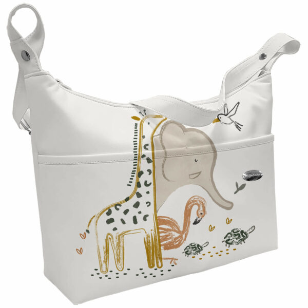 Bolso modelo Barco en tejido polipiel diseño Izan