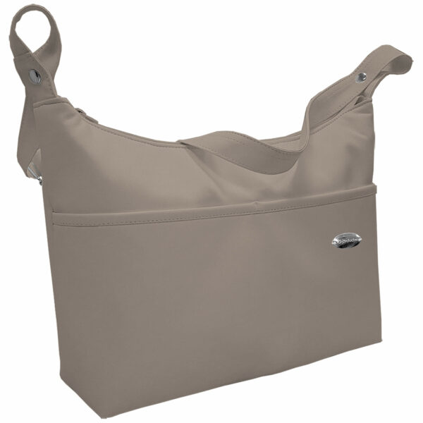 Bolso modelo Barco en tejido polipiel visón