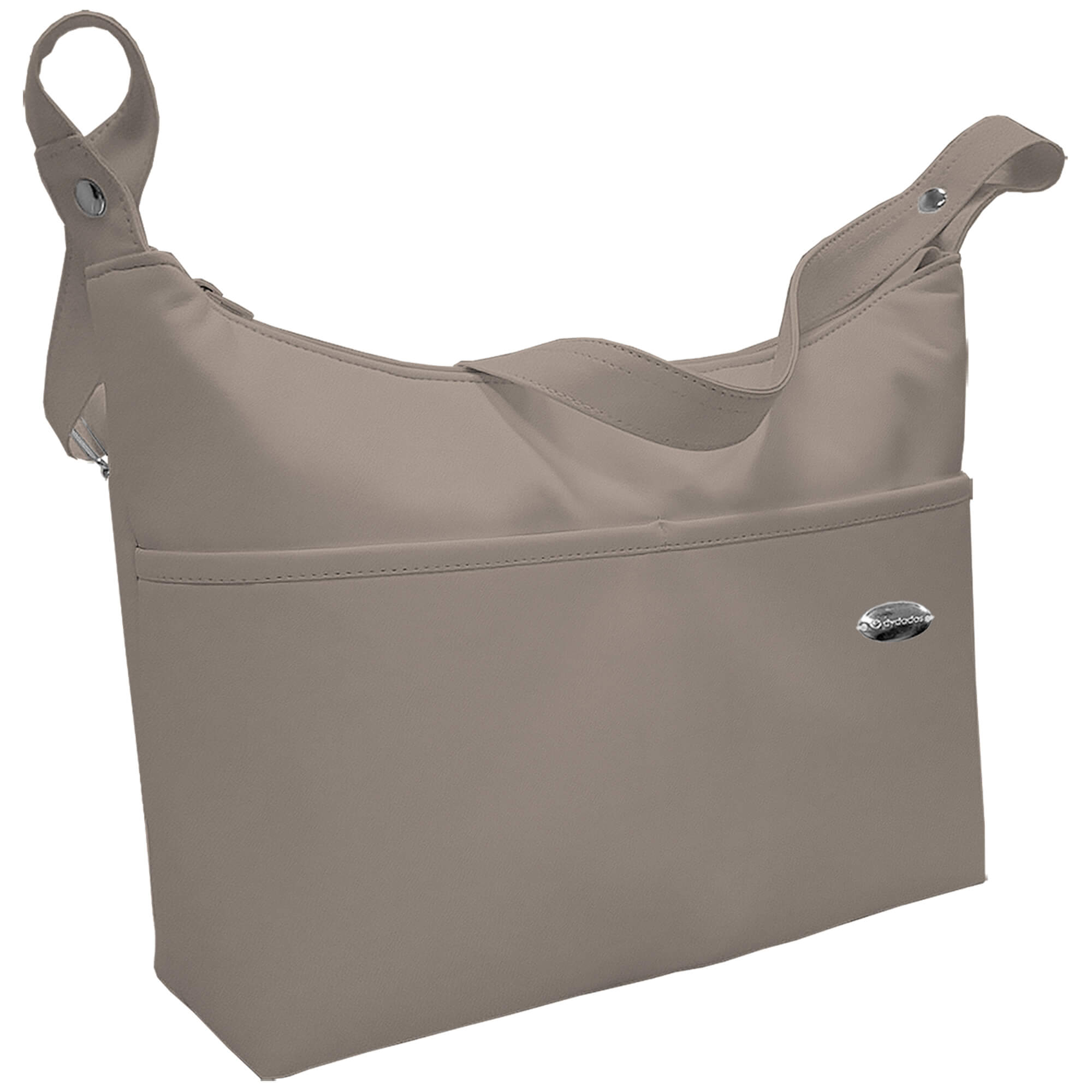 Bolso Barco polipiel visón Bolso modelo Barco en tejido polipiel visón