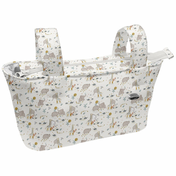 Bolso modelo Mini en tejido estampado diseño Erick