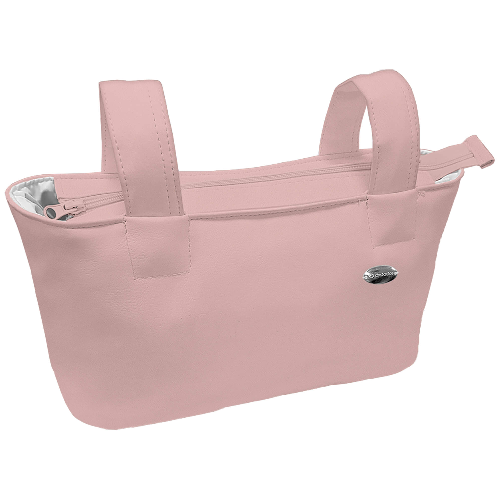 Bolso Mini polipiel rosado Bolso modelo Mini en tejido polipiel rosado