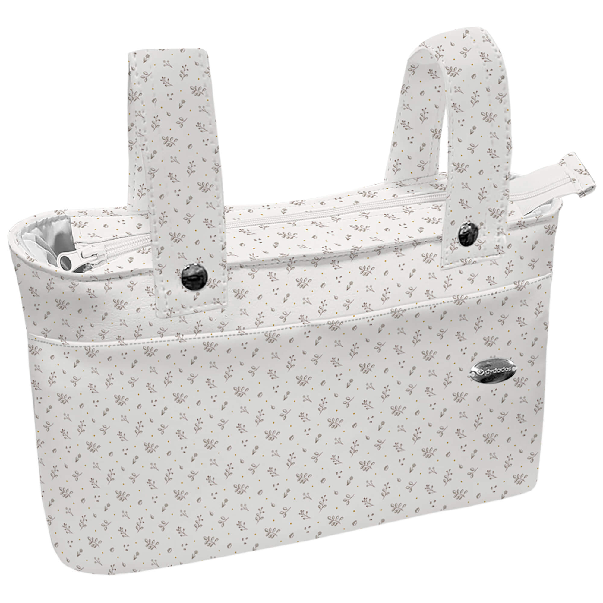 Bolso Organizador polipiel Luan Tostado Bolso modelo Organizador en tejido polipiel diseño Luan tostado