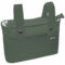 Bolso modelo Organizador XL en tejido polipiel con jaretas verde