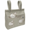 Bolso modelo Panera en tejido estampado diseño Doly