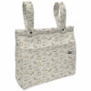 Bolso modelo Panera en tejido estampado diseño Henry