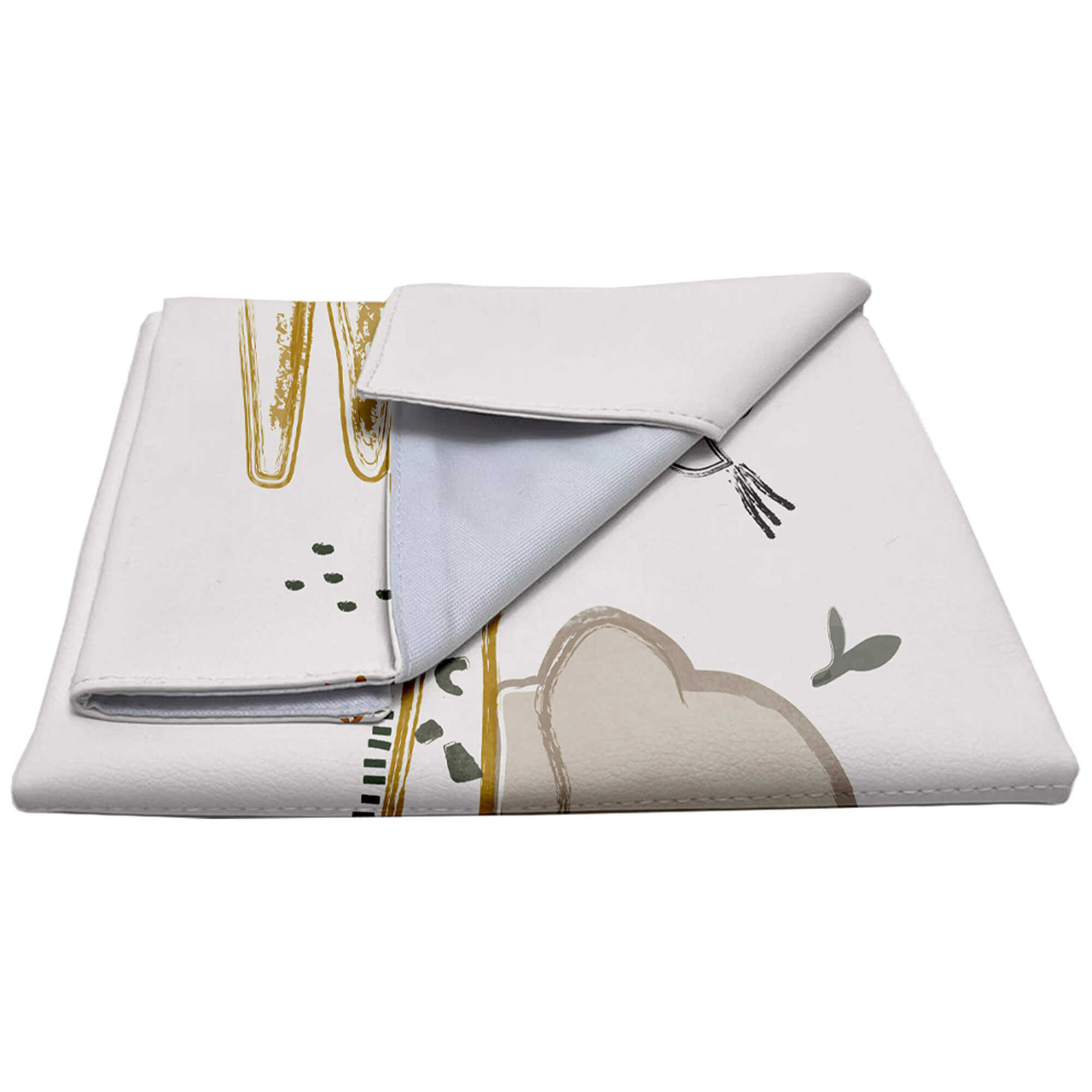 Cambiador en tejido polipiel diseño Izan