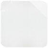 Capa de Baño Grande en tejido rizo de algodón con el borde y capucha en bambula de algodón; Bambula blanco