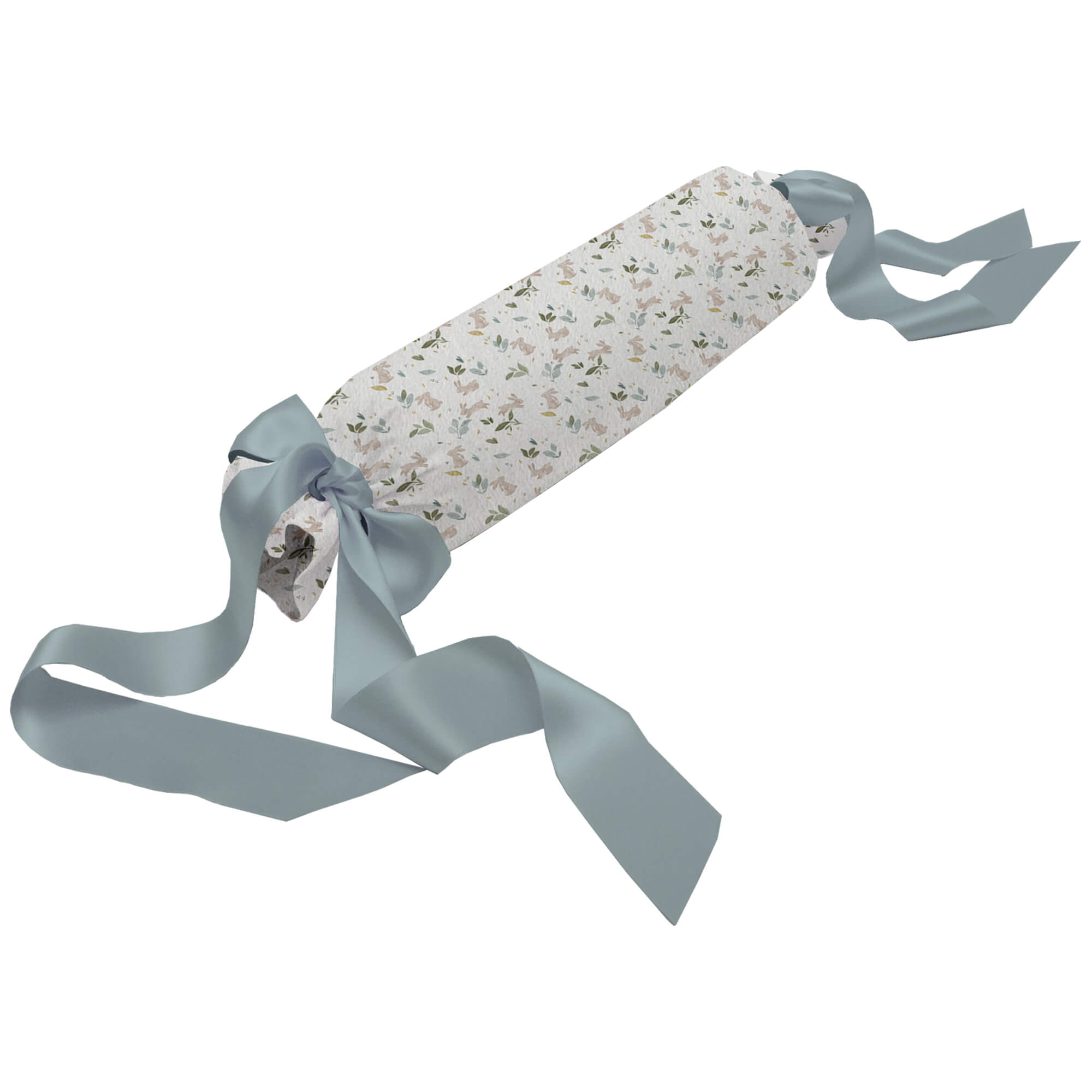 Cojín antivuelco pelo azuleto Cristel Cojín antivuelco en tejido pelo estampado Cristel