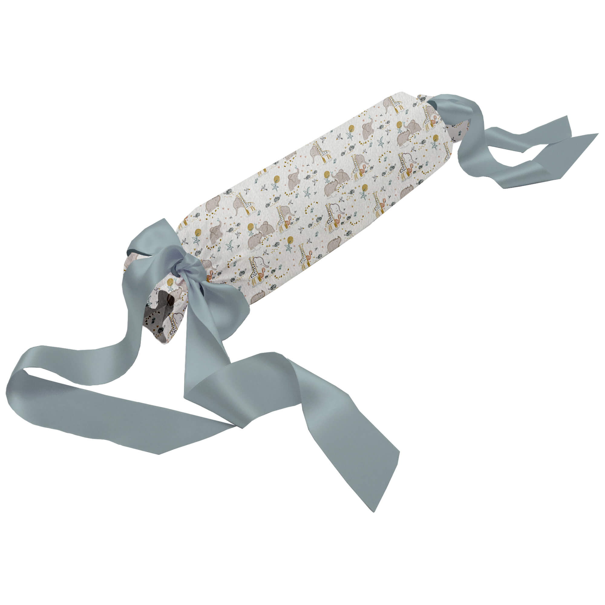 Cojín antivuelco pelo azuleto Guillen Cojín antivuelco en tejido pelo estampado Guillen