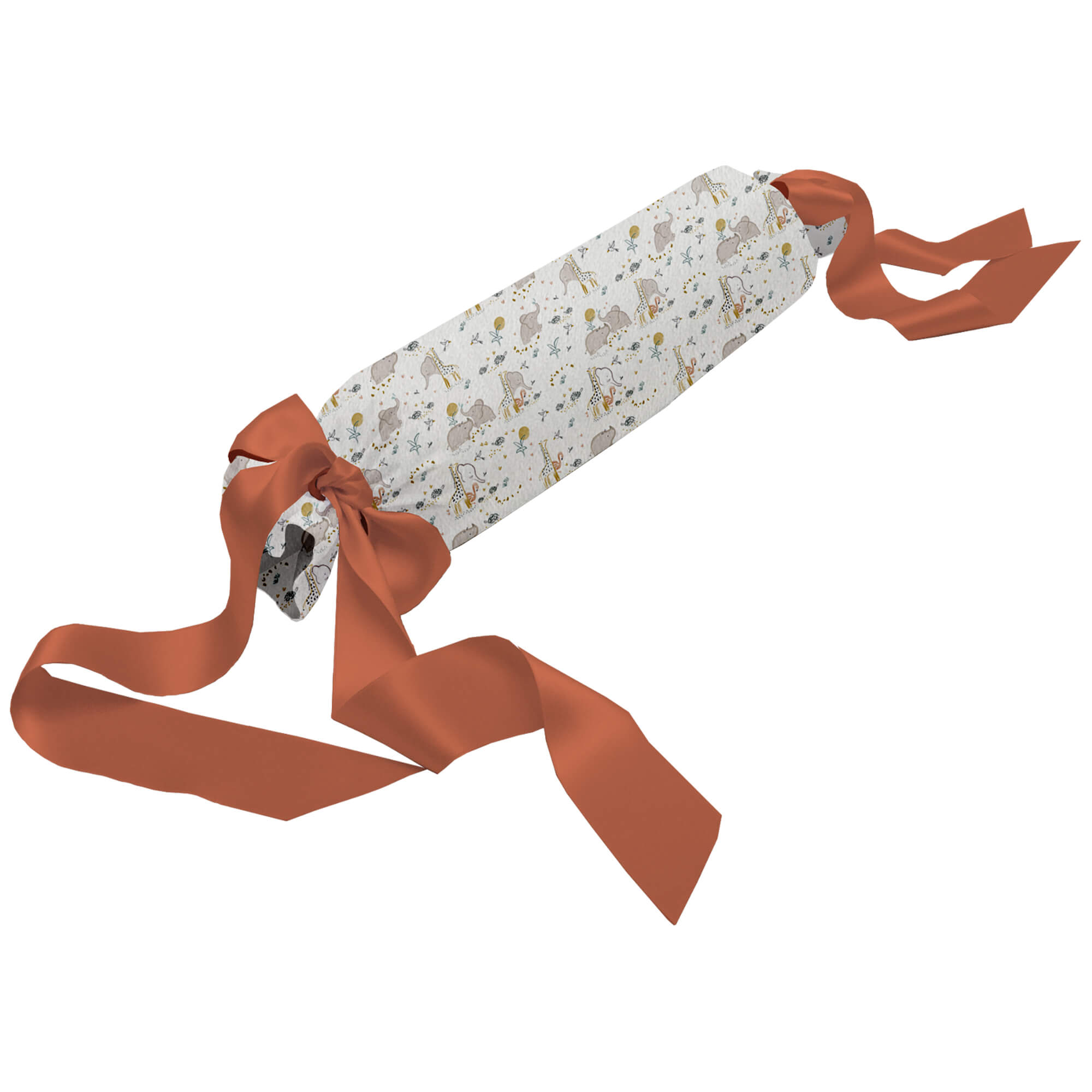 Cojín antivuelco pelo caldera Izan Cojín antivuelco en tejido pelo estampado Izan