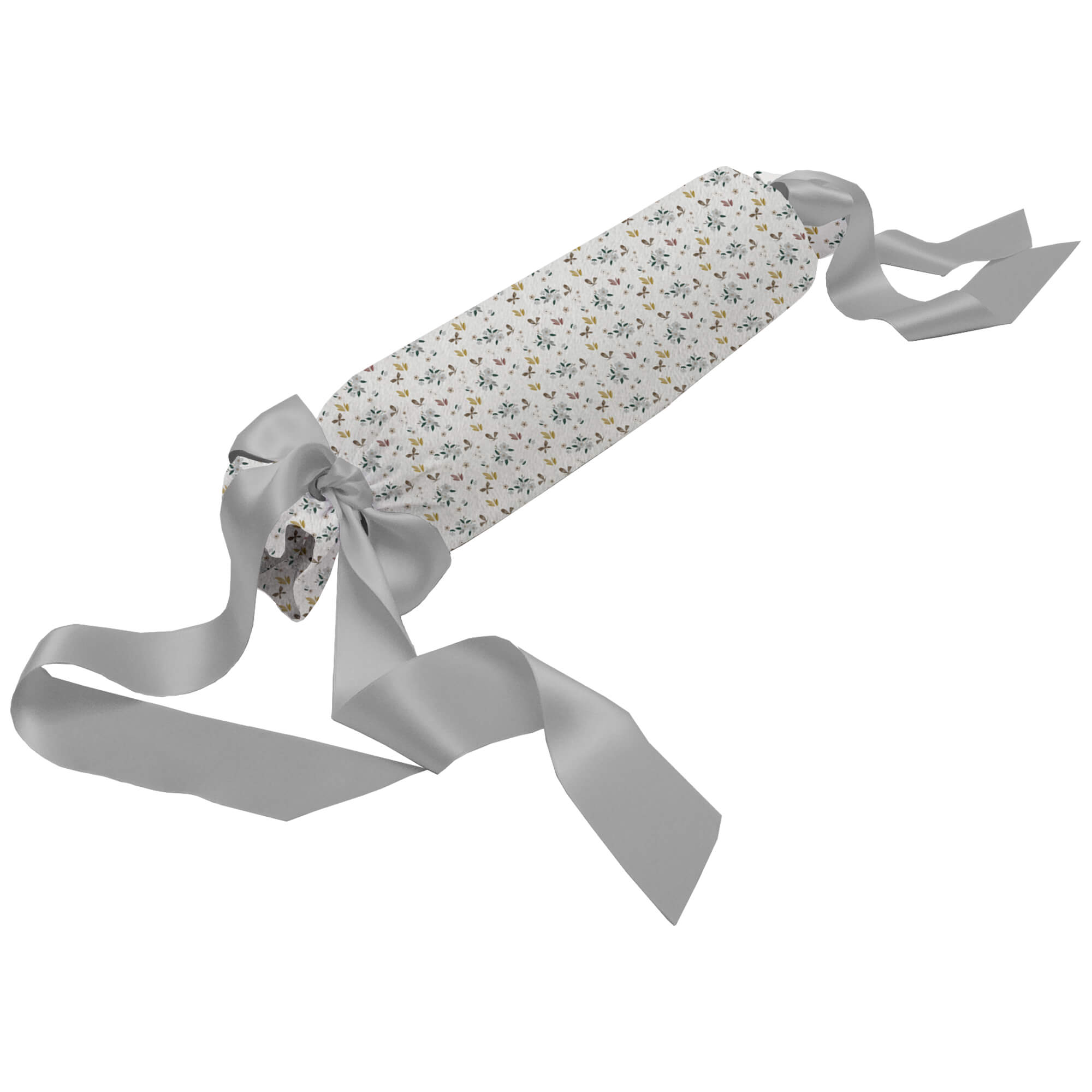 Cojín antivuelco pelo villela gris Gala Cojín antivuelco en tejido pelo estampado Gala