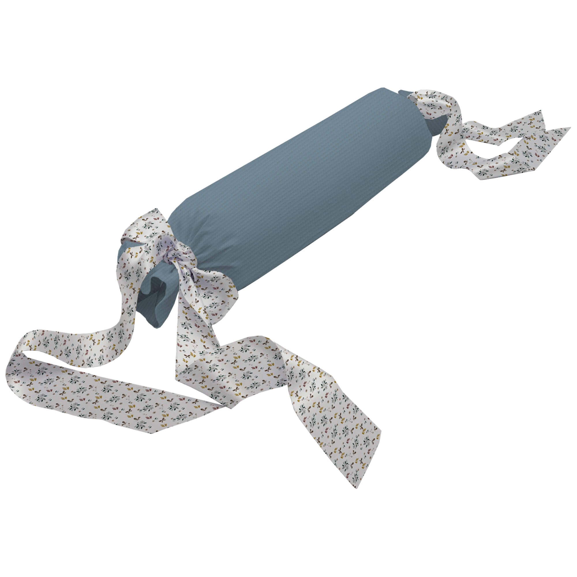 Cojín antivuelco serker azul Zoe Cojín antivuelco en tejido de algodón serker azul