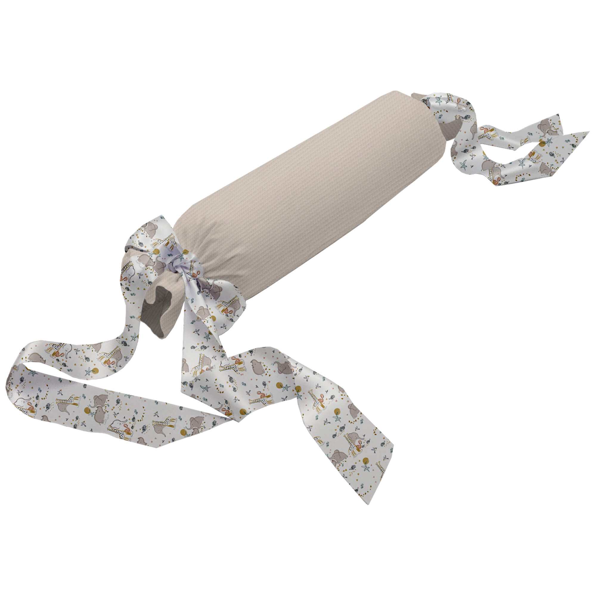 Cojín antivuelco serker tostado Erick Cojín antivuelco en tejido de algodón serker tostado