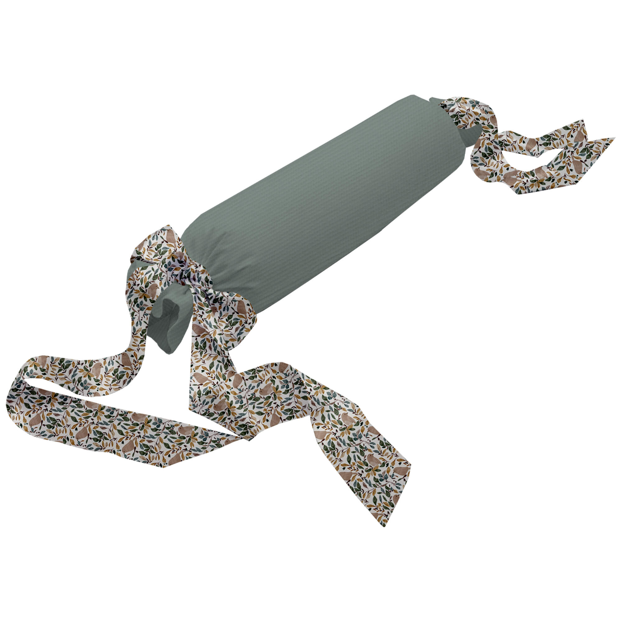 Cojín antivuelco serker verde Dylan Cojín antivuelco en tejido de algodón serker verde