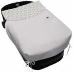 6496 Colchas Capazo Invierno Zoe Gris