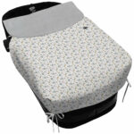 6476 Colchas Capazo Invierno Gala Gris Perla
