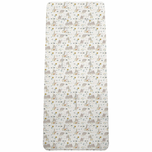 Colchoneta para silla en tejido batista estampada diseño Erick