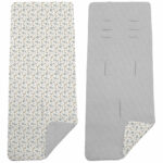 6927 Colchoneta Reversible Gala Gris Perla