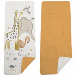 6938 Colchoneta Reversible Izan Mostaza