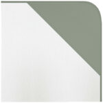 5851 Capas de Baño Puzzle Verde