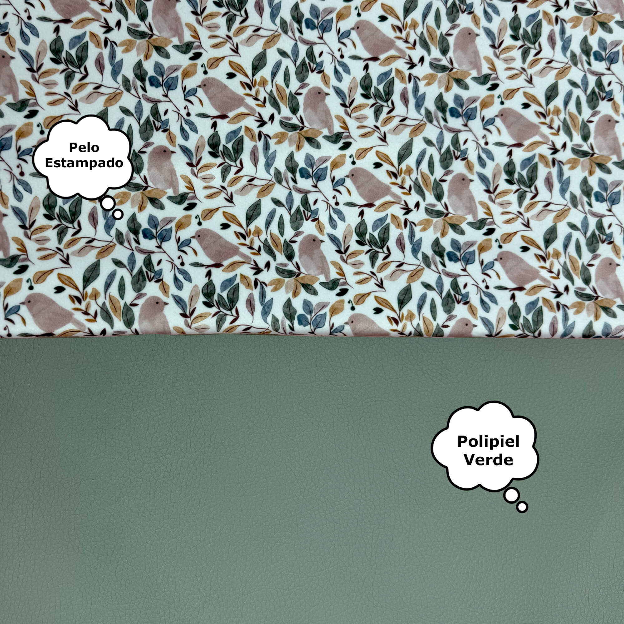 dylan-pelo-polipiel-verde en el interior pelo colección Dylan