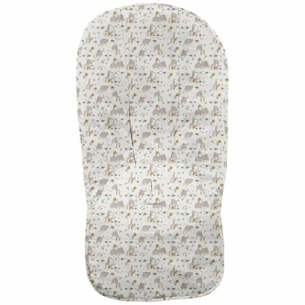 Funda en tejido villela estampada global Erick