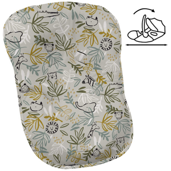 Funda Cero Modular en tejido batista estampada diseño Marco