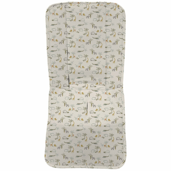 Funda para silla modelo Recta en tejido batista estampada diseño Henry