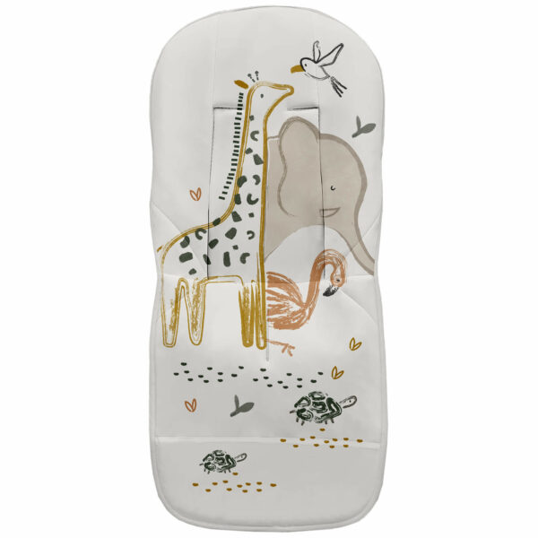 Funda para silla modelo Universal en tejido batista estampada diseño Izan