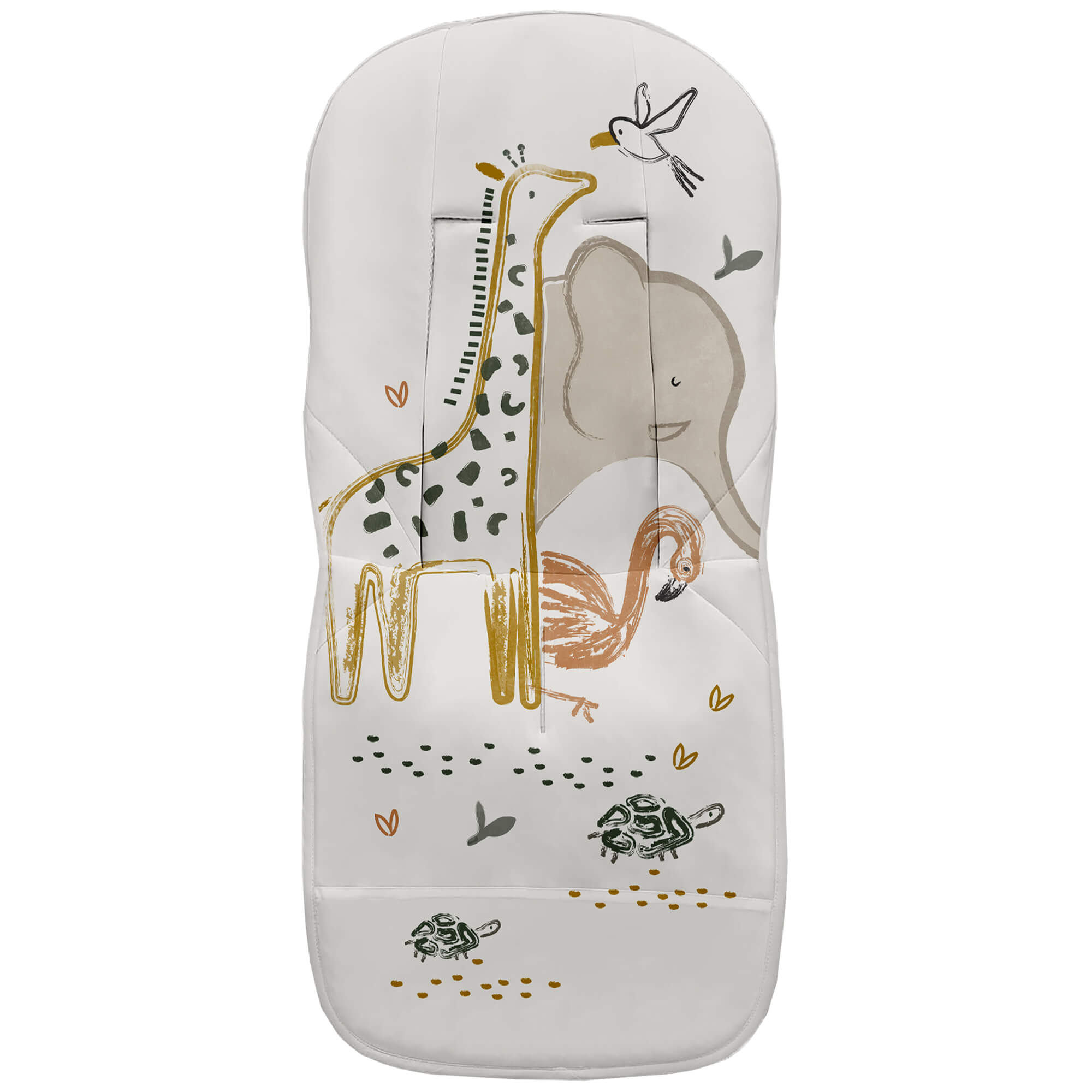 Funda para silla modelo Universal estampado Izan Funda para silla modelo Universal en tejido batista estampada diseño Izan