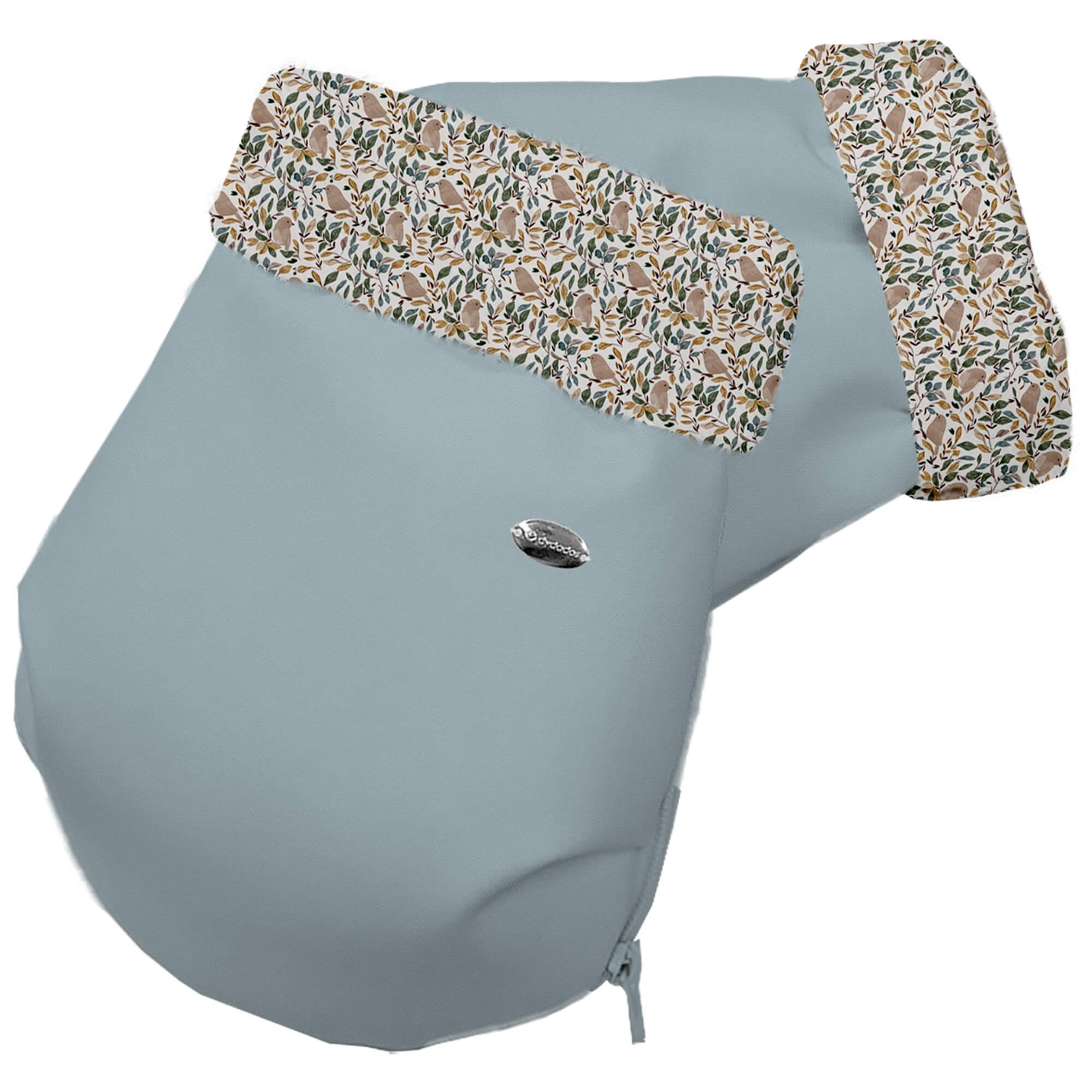 Guantes polipiel azulado pelo colección Dylan Guantes en tejido polipiel azulado