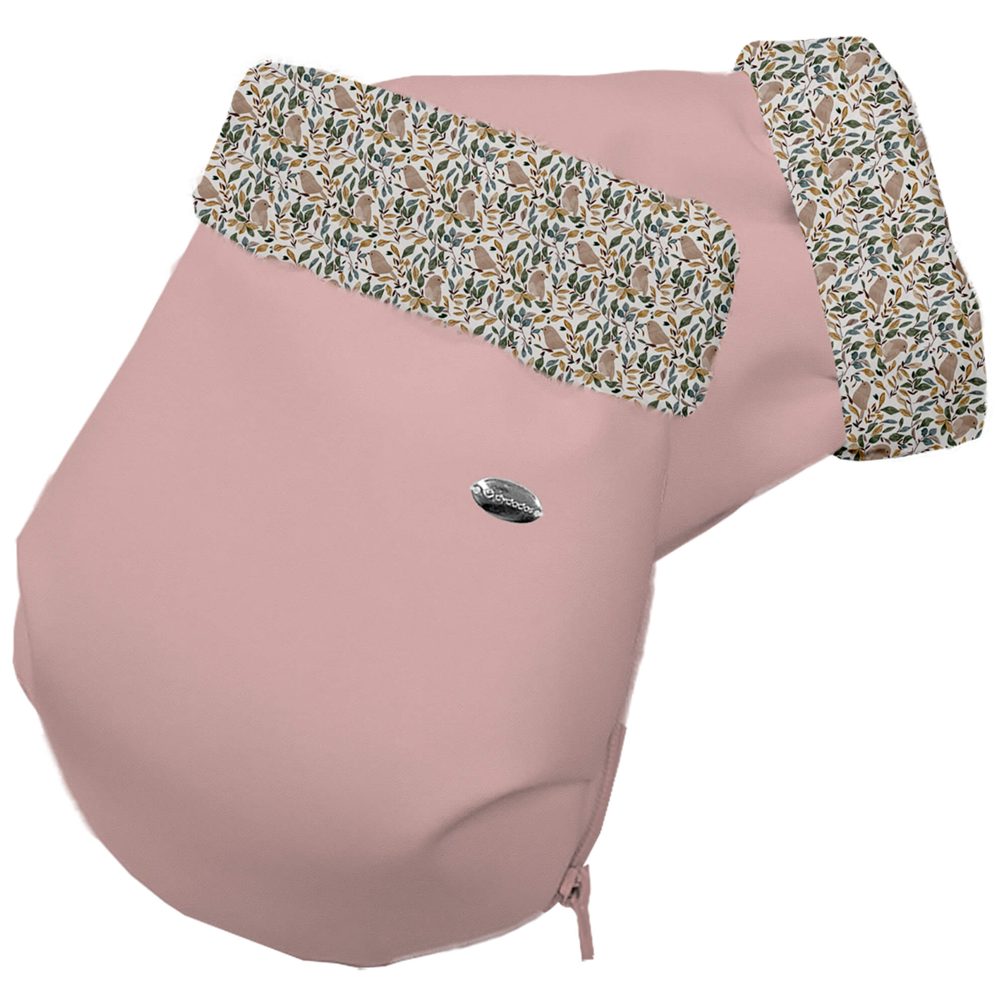 Guantes en tejido polipiel rosado