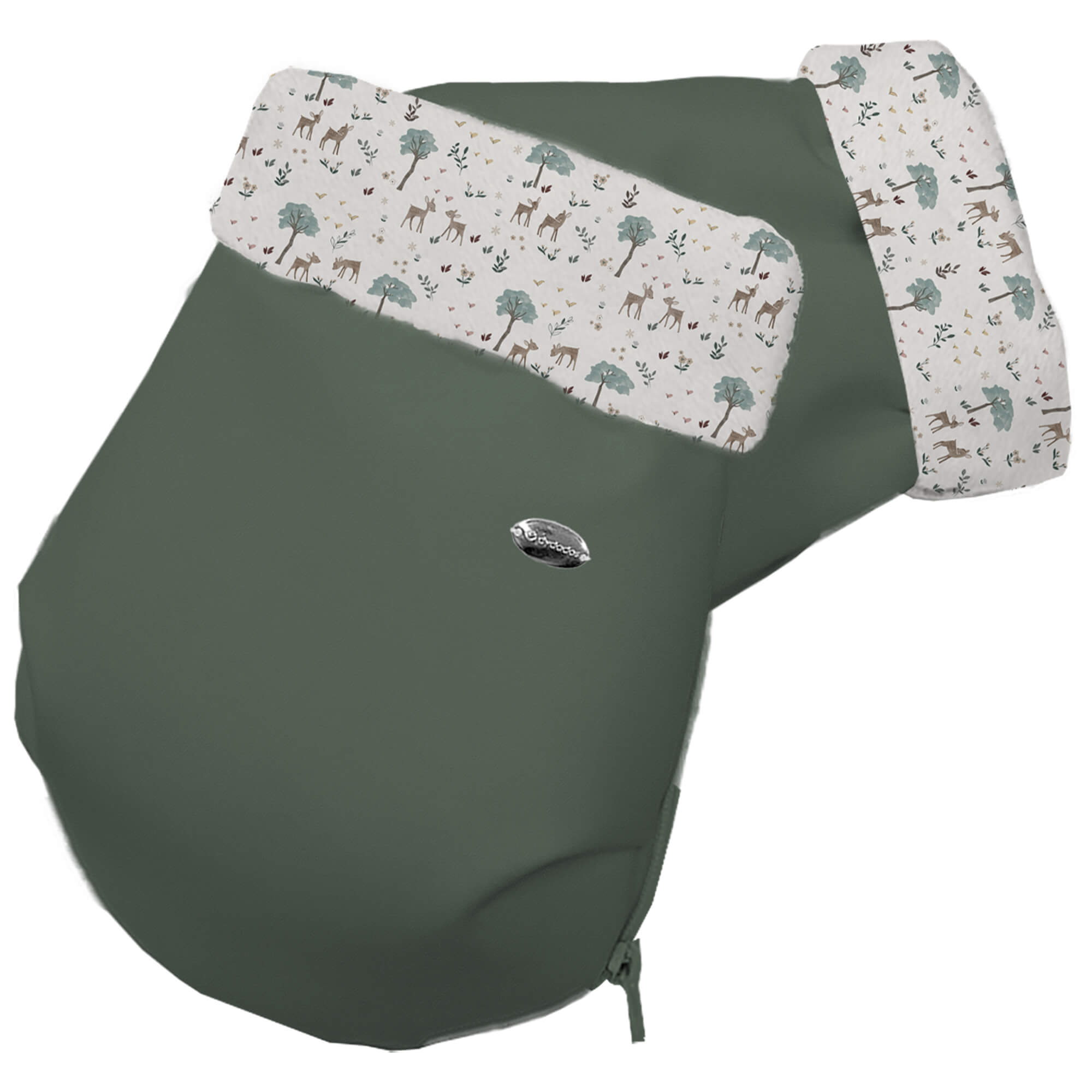 Guantes en tejido polipiel verde