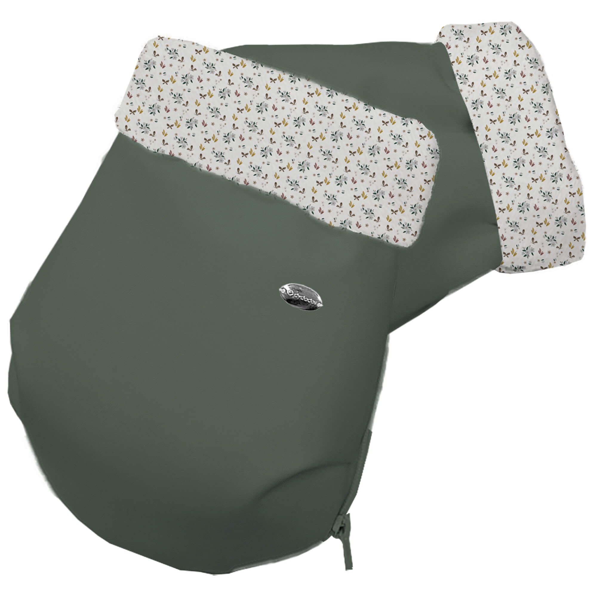 Guantes polipiel verde pelo colección Zoe Guantes en tejido polipiel verde