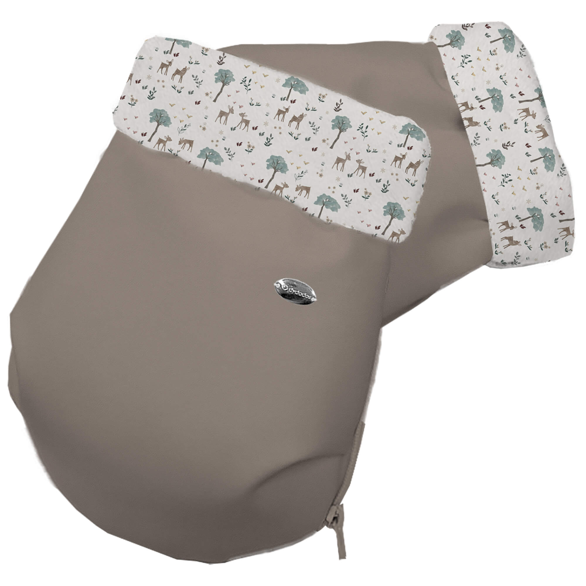 Guantes polipiel visón pelo colección Bambi Guantes en tejido polipiel visón