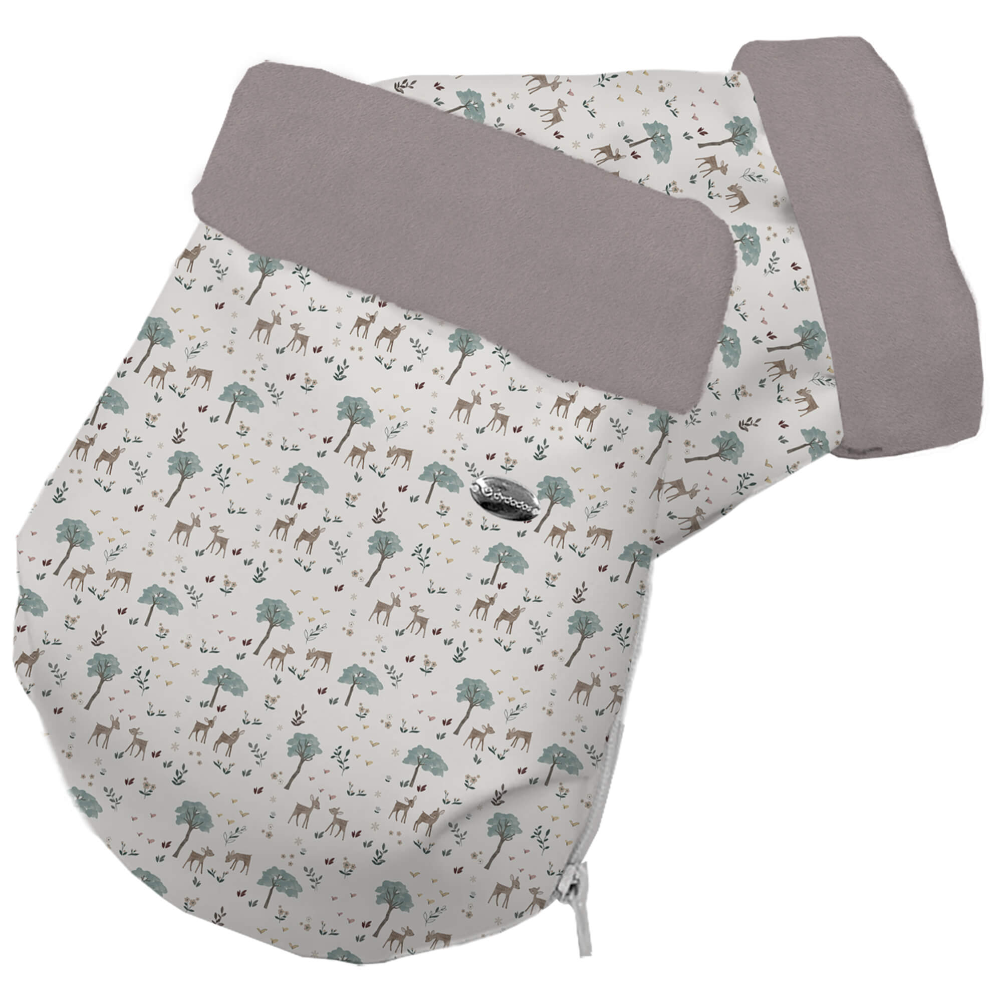 Guantes en tejido polipiel estampada pelo arena Benny Guantes colección Benny Arena en tejido polipiel estampada