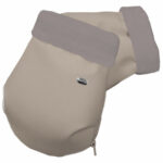 7892 Guantes Polipiel Tostado