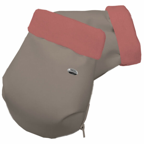 Guantes para carro polipiel visón pelo maquillaje